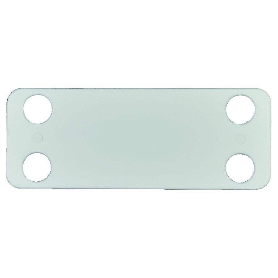 Zak a 100st. Labelplaatje 50,5x19,1x0,4mm