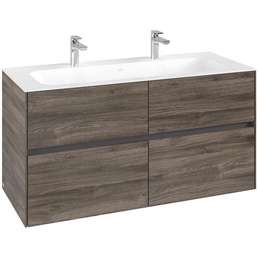 Wastafelonderkast Collaro 1196x603x498mm Sto.Oak C14000RK
