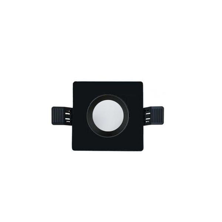 Toebehoren MR16 frame 90mm vierkant zwart IP65