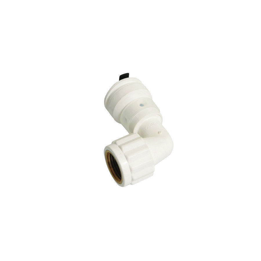 Schroefbus haaks Vision insteek 6SK 16x1/2" bn. wit