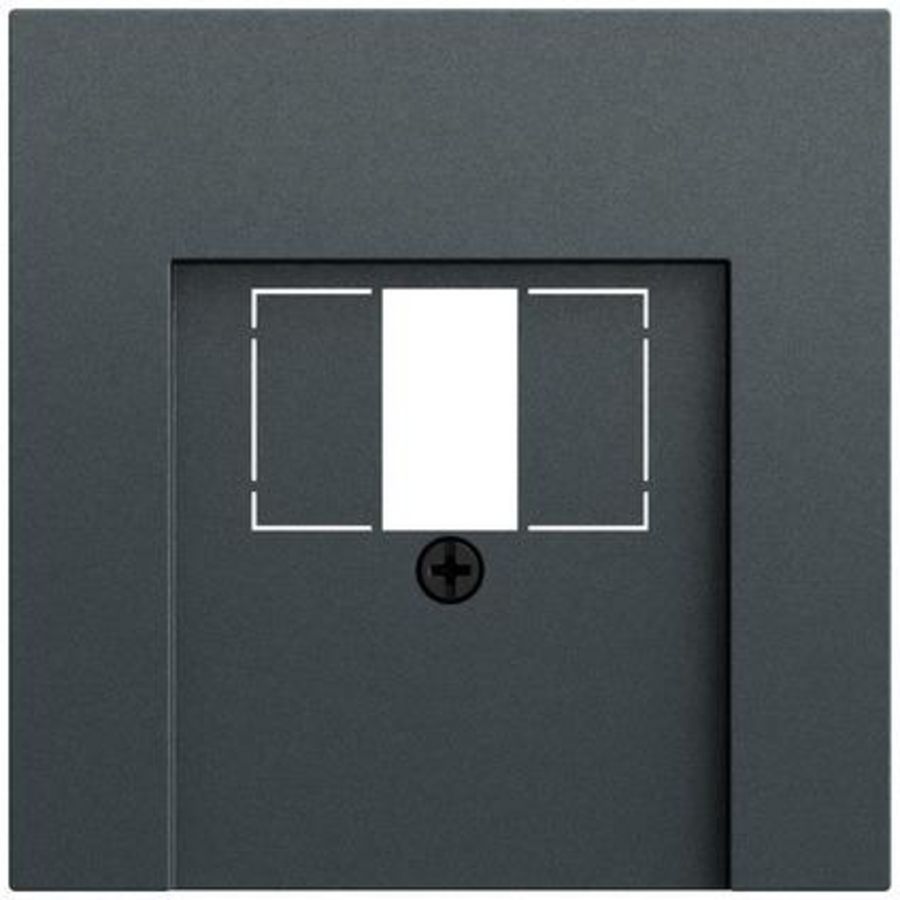 Afdekking USB-voeding PD System 70 antracit(gel.)