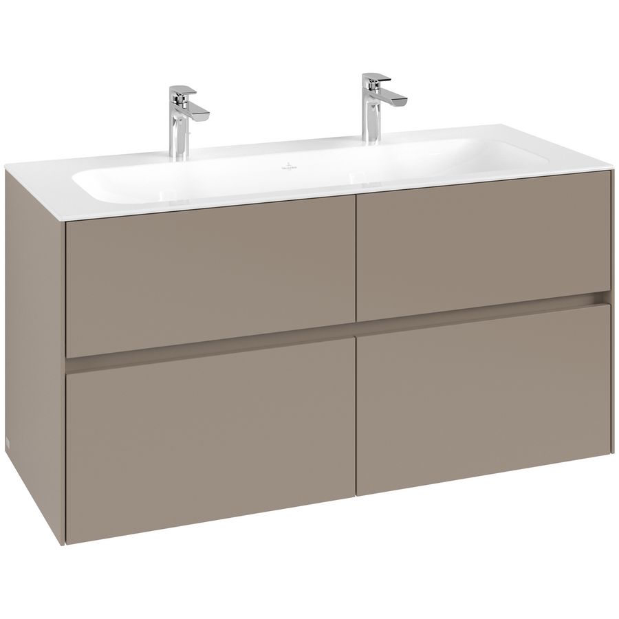 Wastafelonderkast Collaro 1196x603x498mm Taupe C14000VM