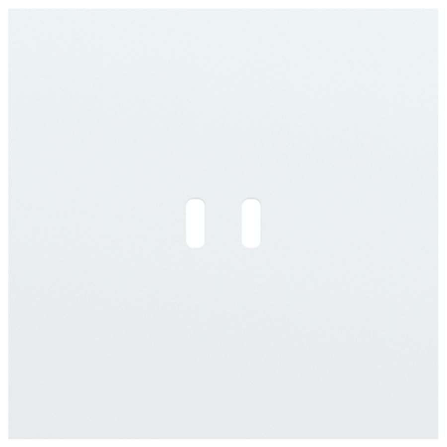 Enkelvoudige afdekplaat voor dubbele USB-C lader 154-74103