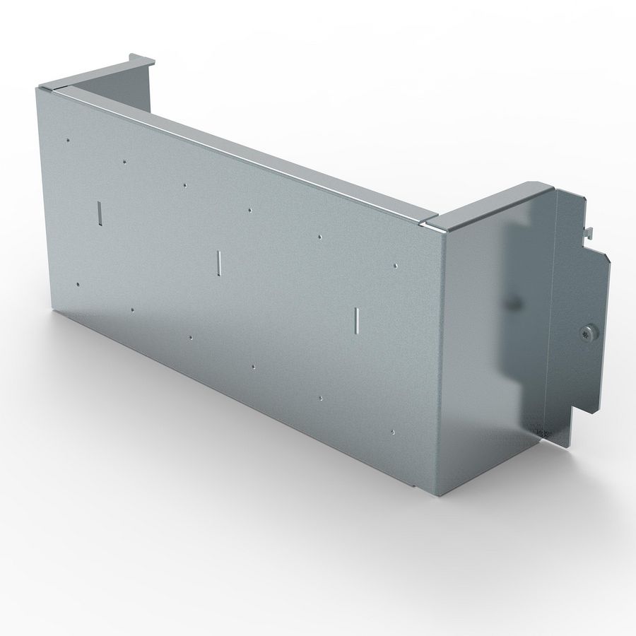 Montageplaat DPX3 250 4-polig XL3S B24m.