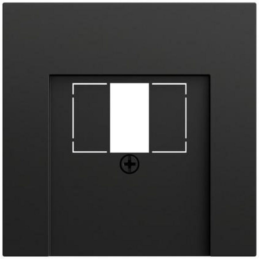 Afdekking USB-voeding PD System 70 zwart m(gel.)