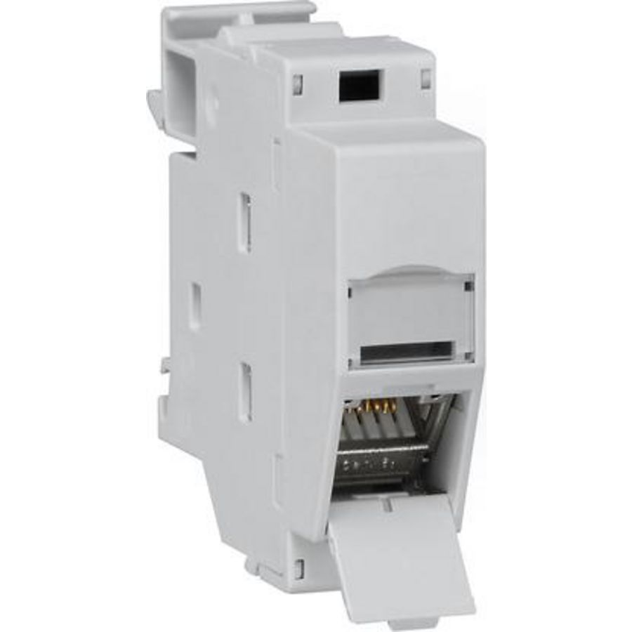 DIN-railbehuizing MJ cat.6A-mod. Accessoires