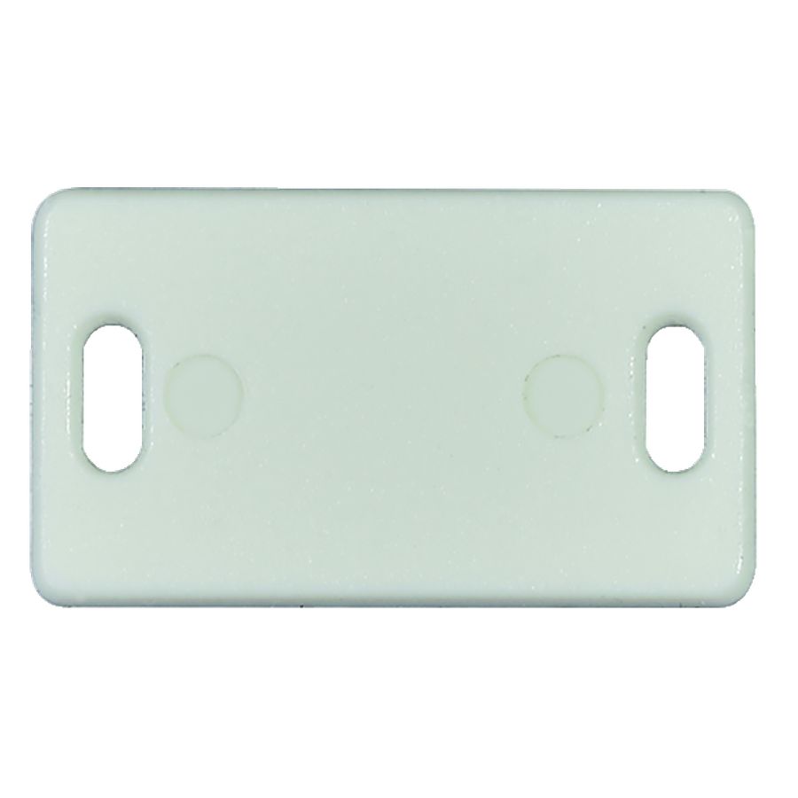 Zak a 100st. Labelplaatje 26x15x1,2mm