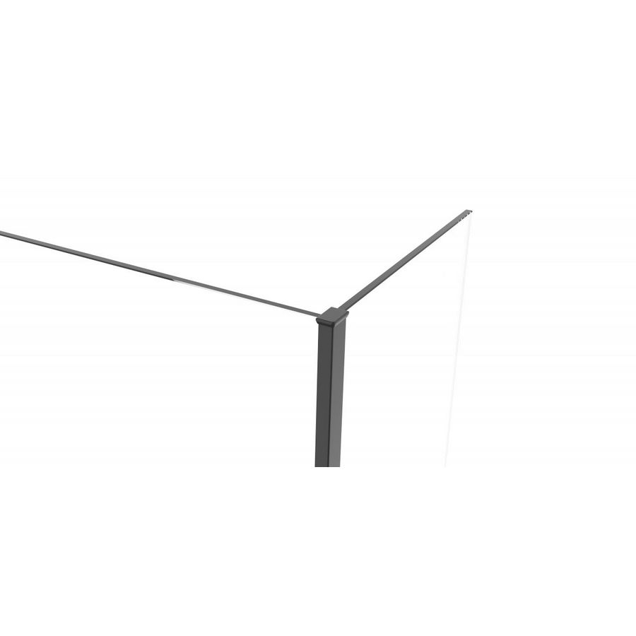 Hoekprofiel 22-13x2000mm zwart