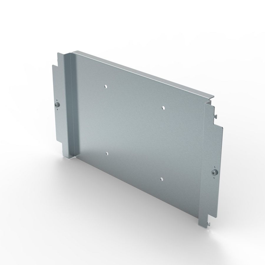 Plaat SPX-D 250 3/4P 24 modulen verticaal monteren