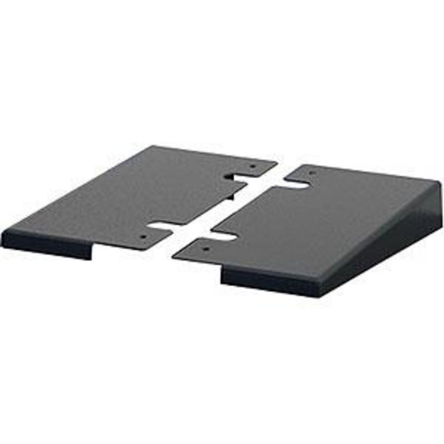 MI Regendak eindplaat RVS (2 stuks)