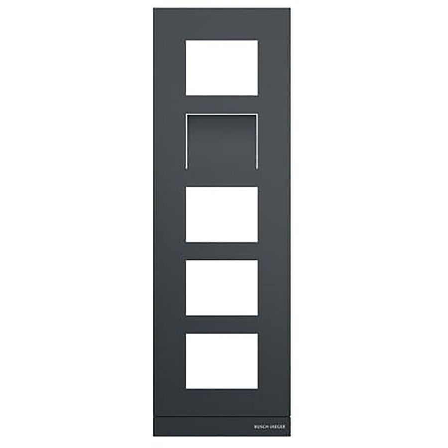 Frame outdoor-station type 1/5 kleur antraciet (41385CF-B-03)
