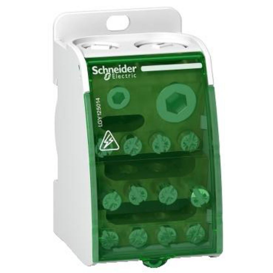 Verdeelblok 1P 250A 14 aansluitingen Linergy DS