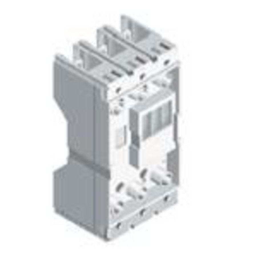 Sokkel voor Tmax T5 400 plug-in verticaal achter 3P