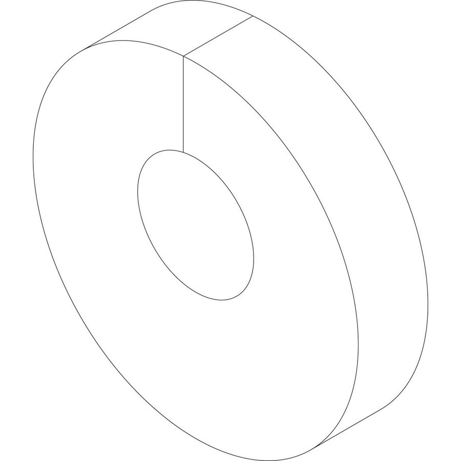 Zachtschuim rozet d200x60x40