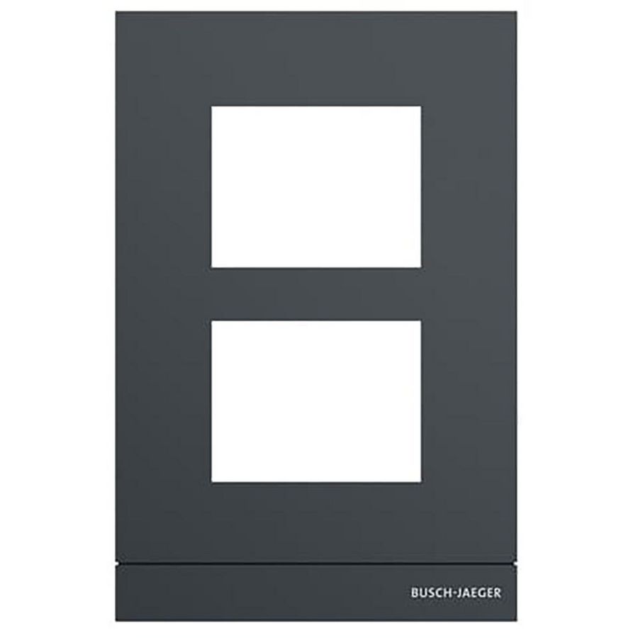Frame outdoor-station type 1/2 kleur antraciet (41392CF-B-03)
