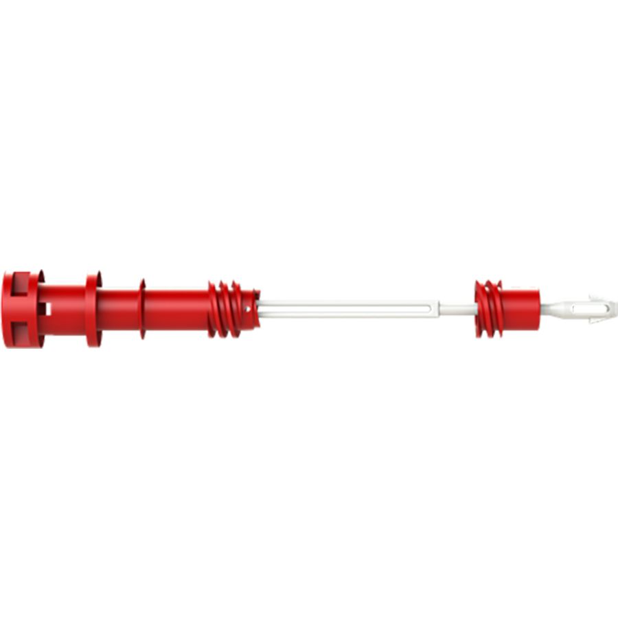 Set a 5st. Installatiekast VMS lintscharnier rood