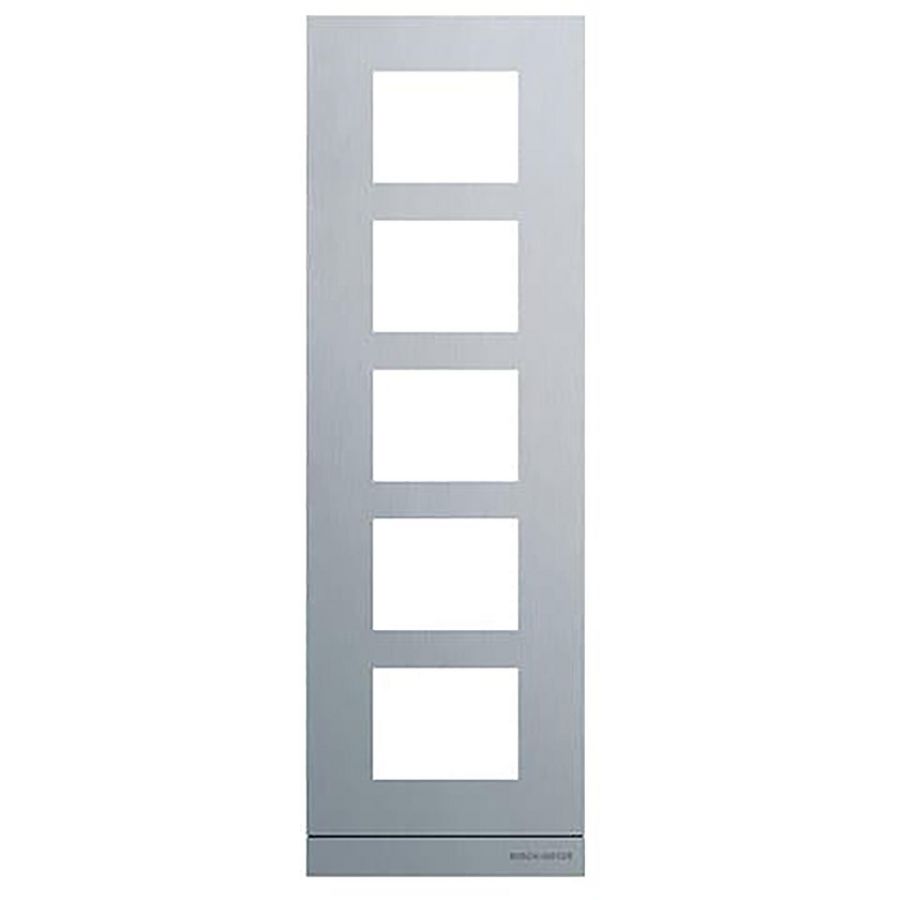 Welcome IP kader audio buitenpost maat 1/5 aluminium (41395CF-A-03)