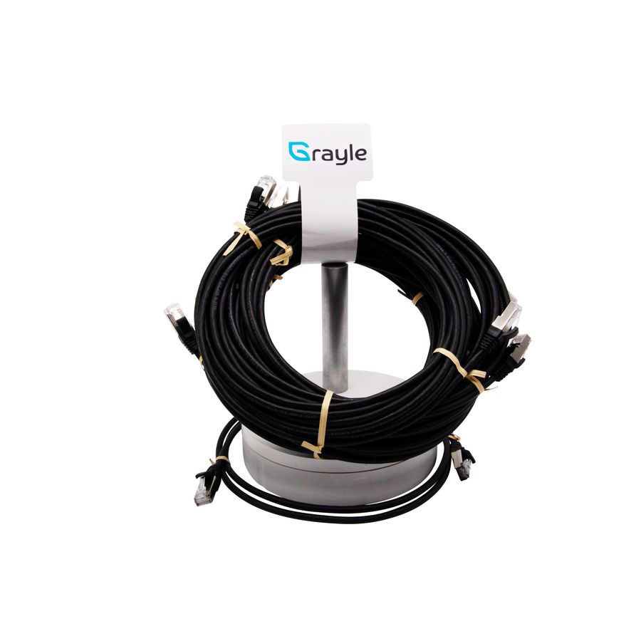 Slimline Patchkabel Cat.6A S/FTP AWG30 LSZH molded zwart 2.0