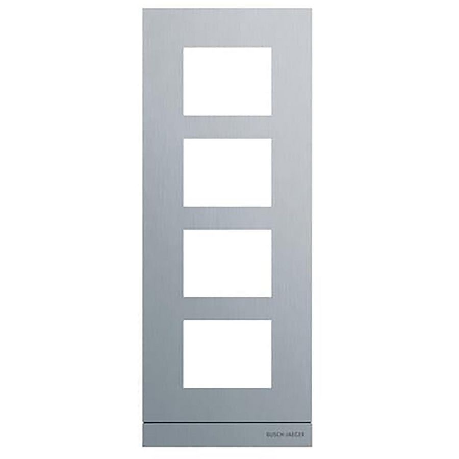 Welcome IP kader audio buitenpost maat 1/4 aluminium (41394CF-A-03)