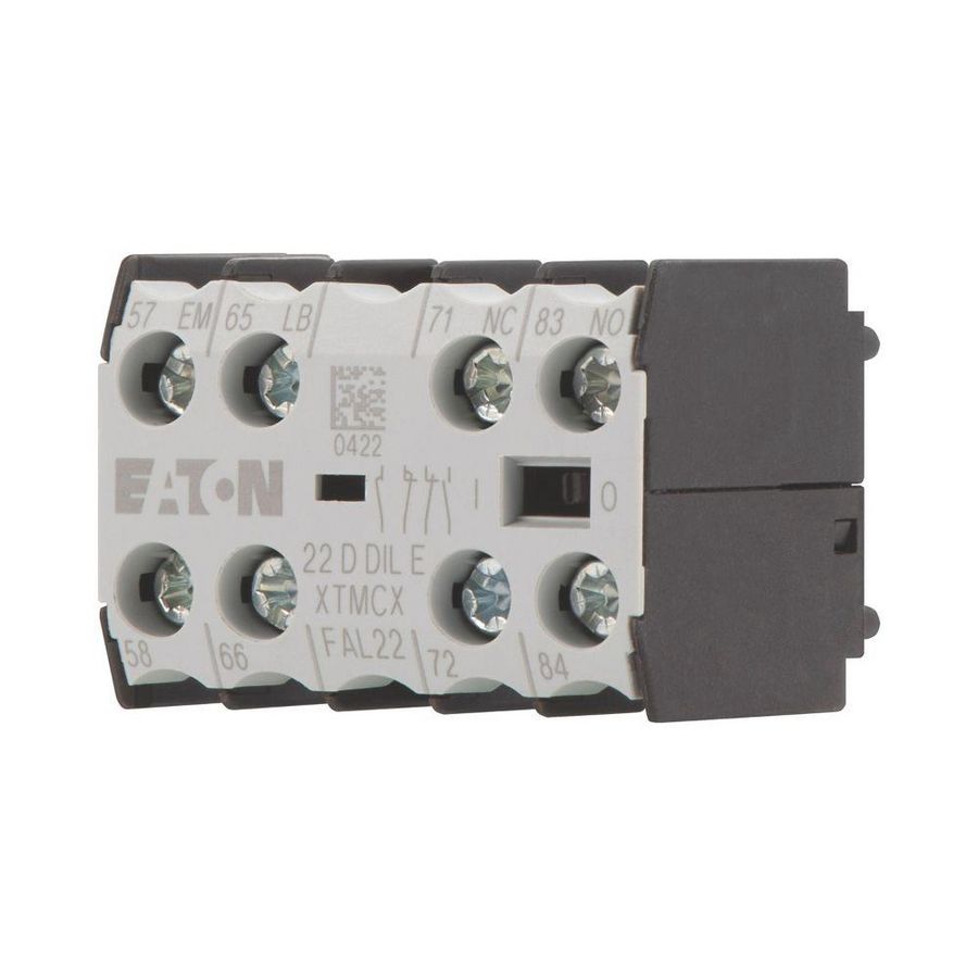 Hulpcontacten 1M+1Mf+1V+1Vs opbouw schroefaansluiting VVE=5
