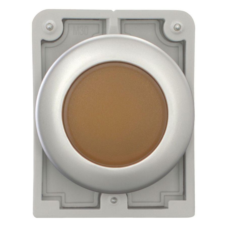 Signaallamp 30mm vlak amber