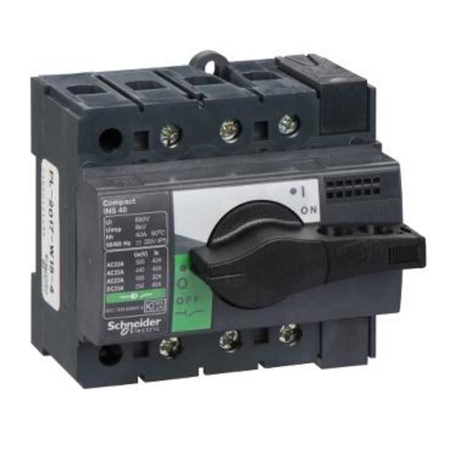 Lastscheider Vast Zwart ComPact INS40 3P