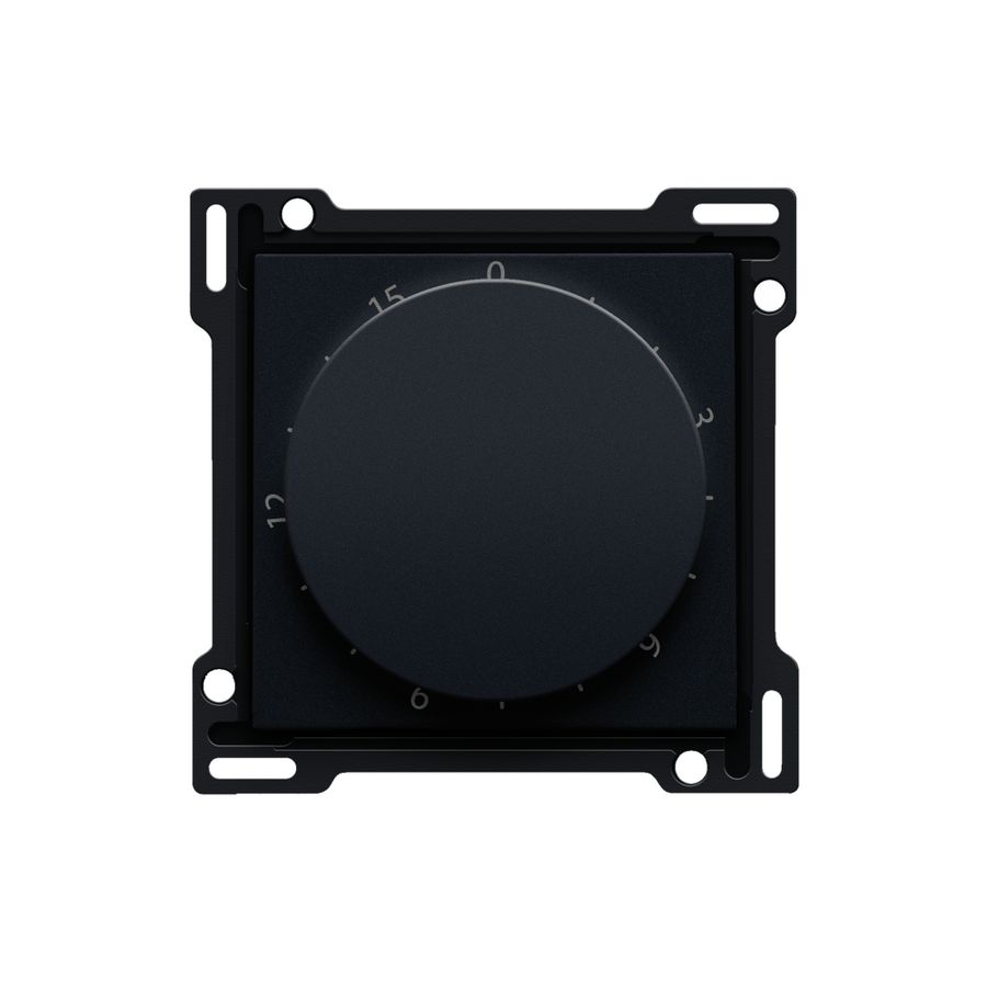 Afwerkingsset timer regelbaar tot 15 min. black coated