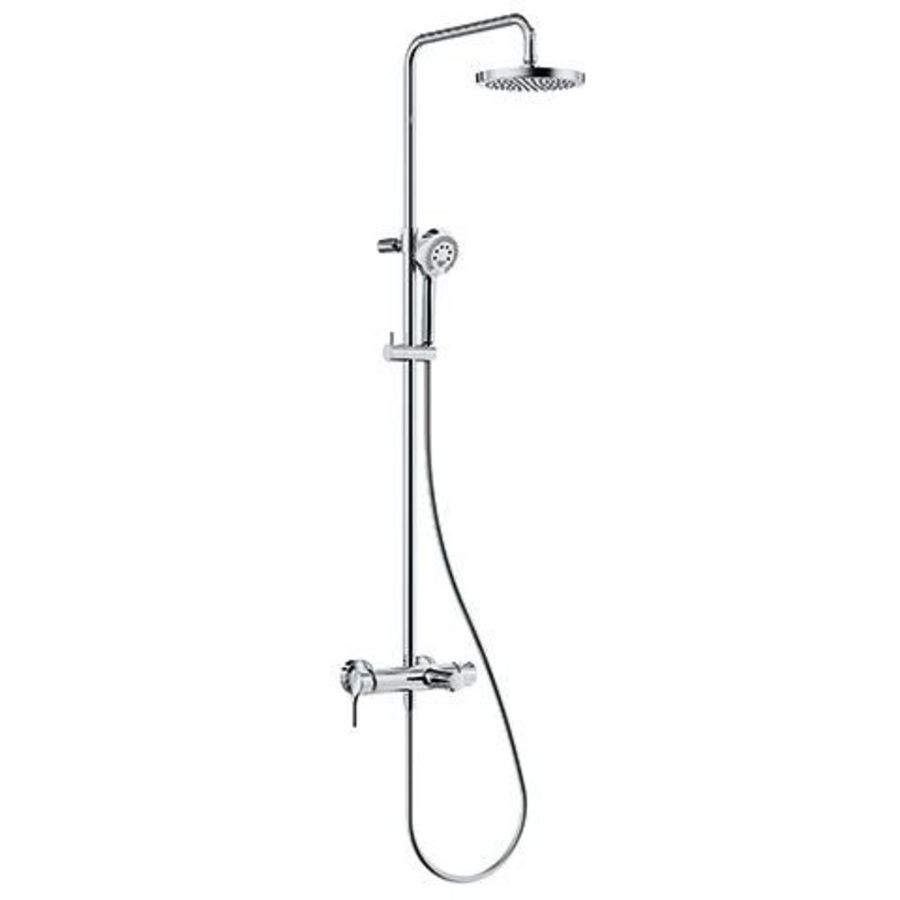 Logo 3s dual bath system eengrps chroom