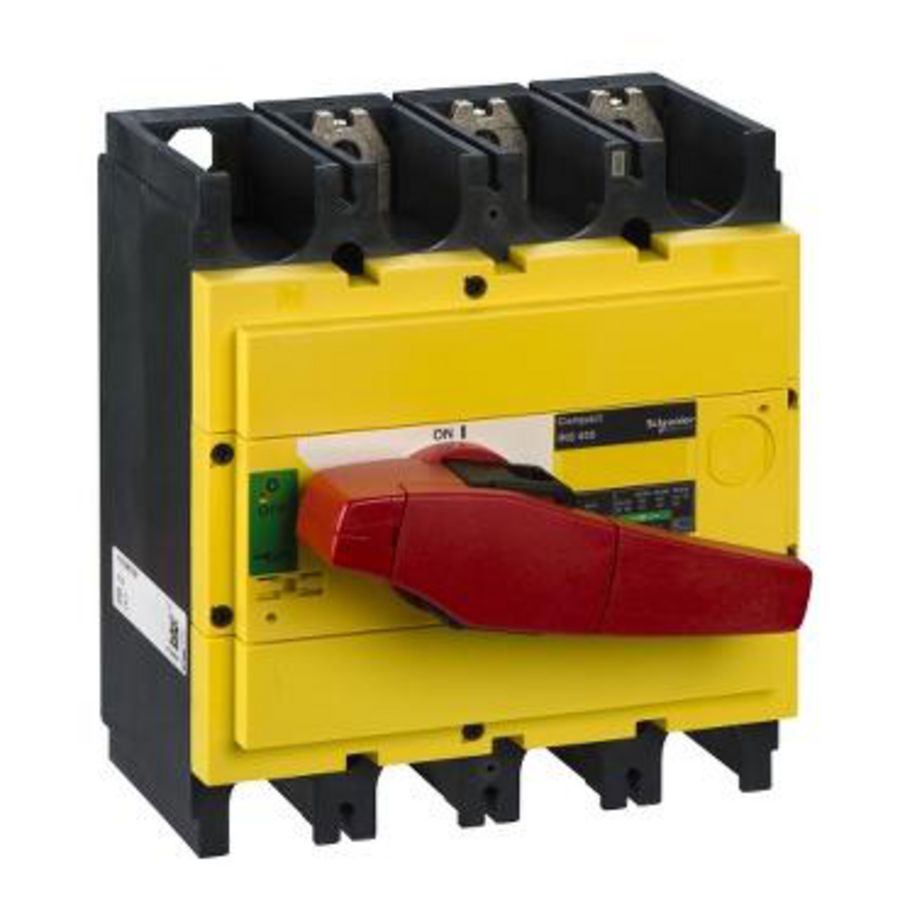 Lastscheider Vast Rood/Geel ComPact INS400A 3P