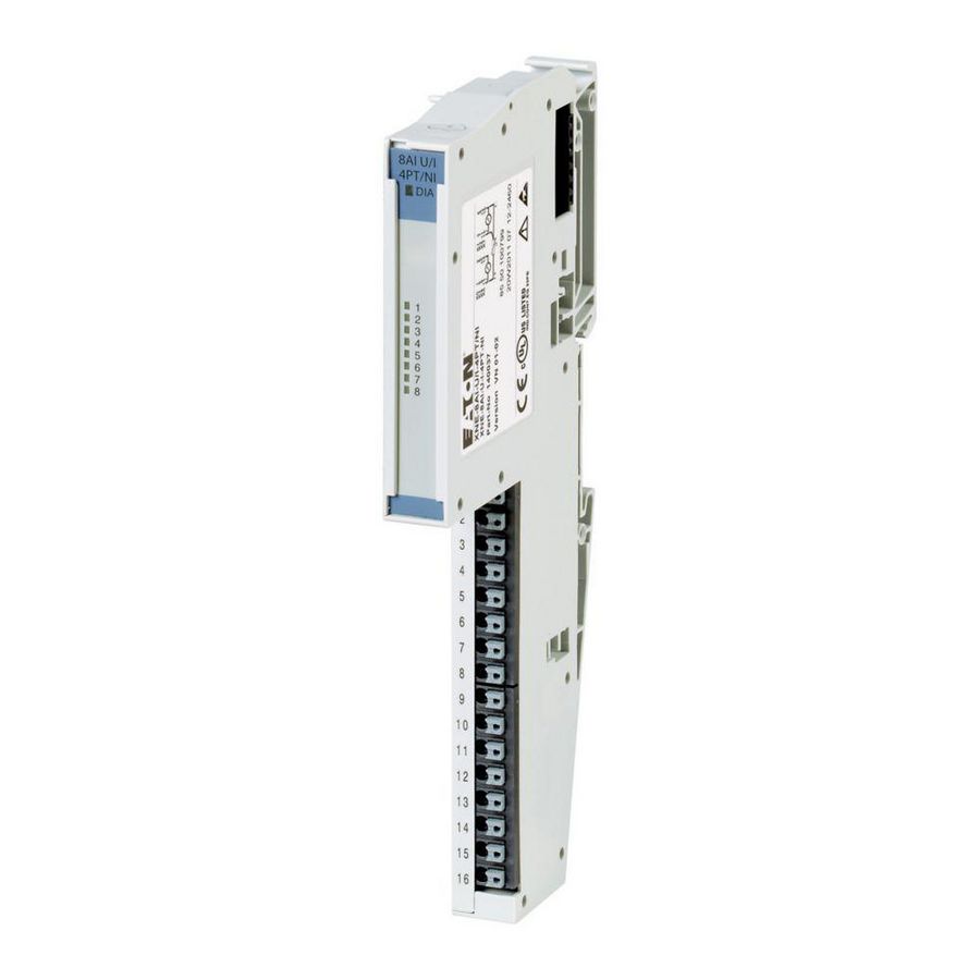 XION Eco 8 AI -10/0..+10Vdc 0/4..20mA 4 PT/NI