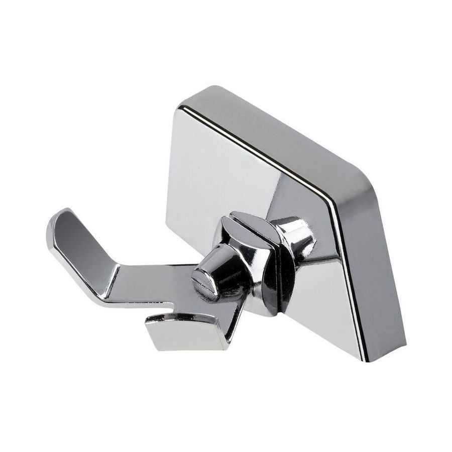 Wandhaak dubbel chroom STANDARD