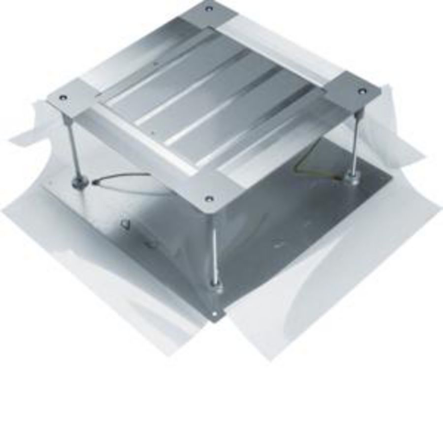 Universele vloerdoos bodempl. grootte 2 428x428x(215-265)mm