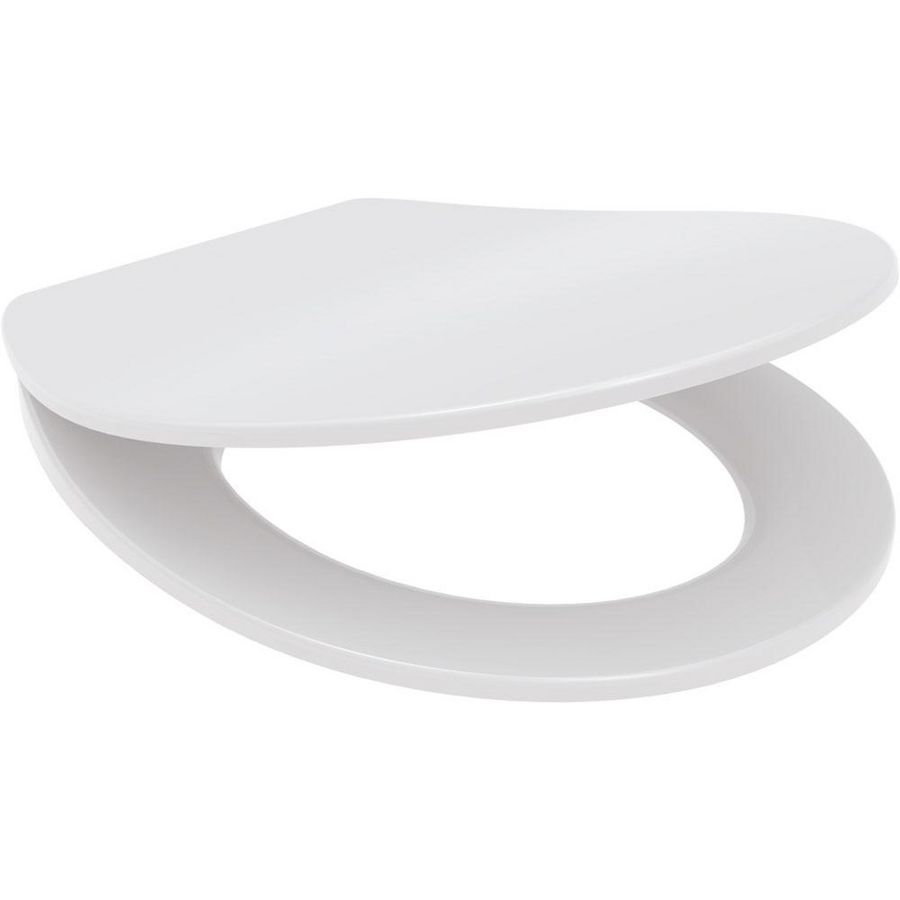 Closetzitting AQUARIUS-S wit softclose topfix quick release