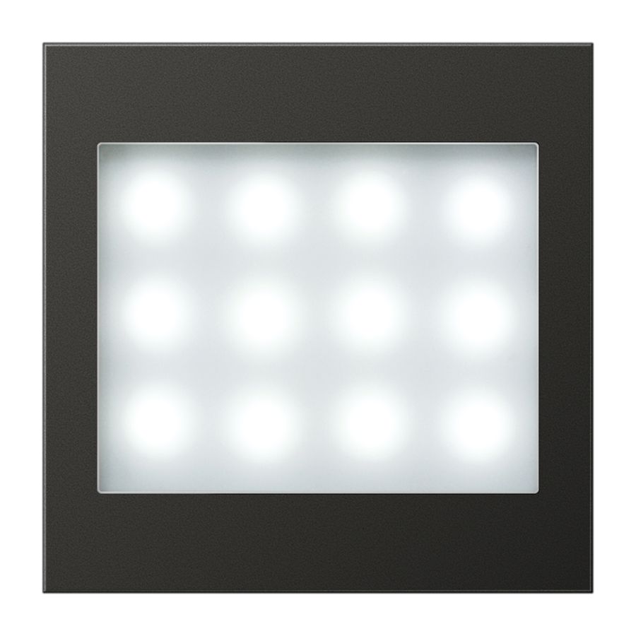 LED leeslamp witte LED's LS antraciet