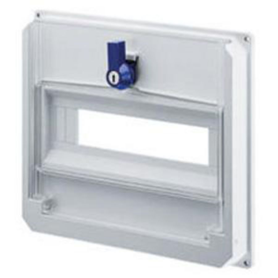 QMC125-200 - KASTPANEEL MET TRANSPARANTE DEUR - WIT