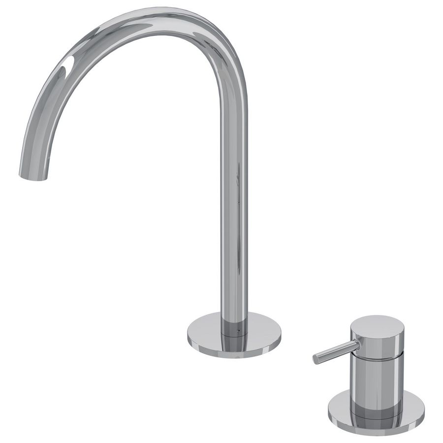 Wastafelmengkraan BOND 2-gats bladmontage sprong 171mm coldstart chroom