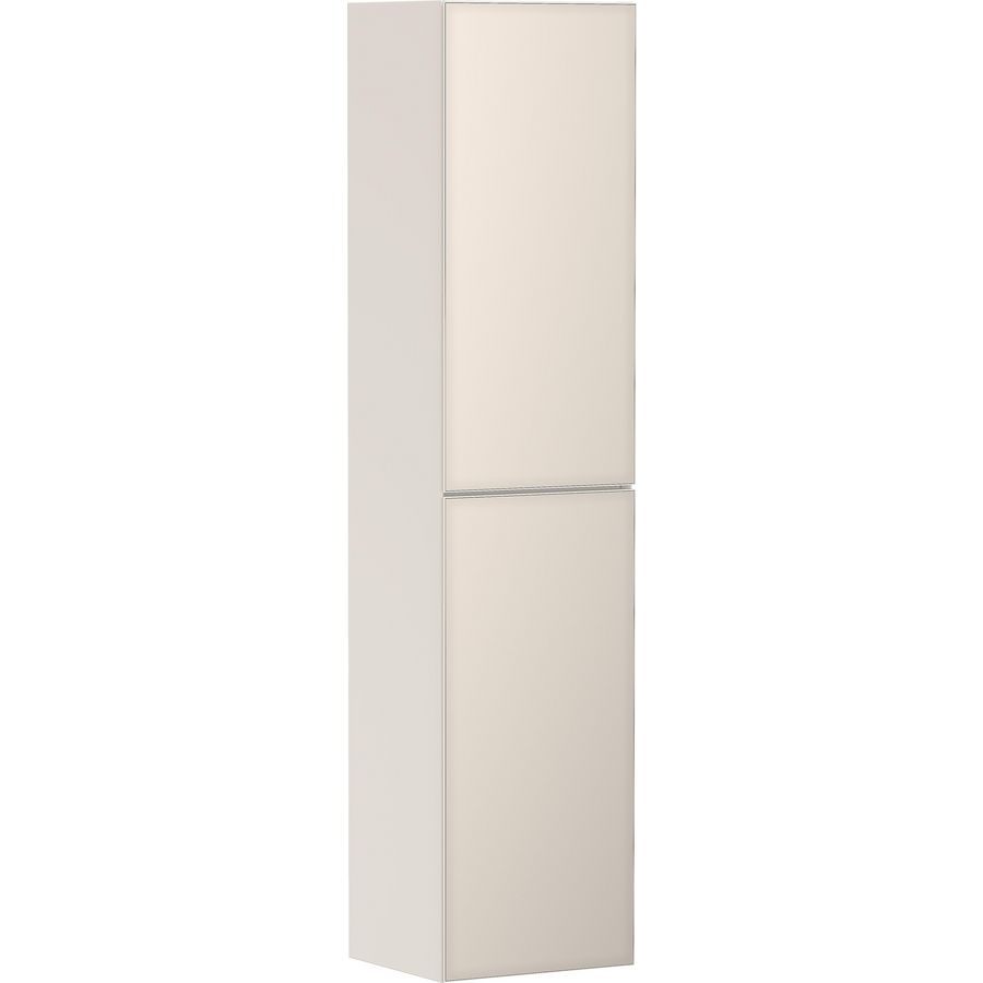 Hoge kast Sand Matt beige / front metallic sand beige 400/360 scharnieren links Xevolos E 54219790