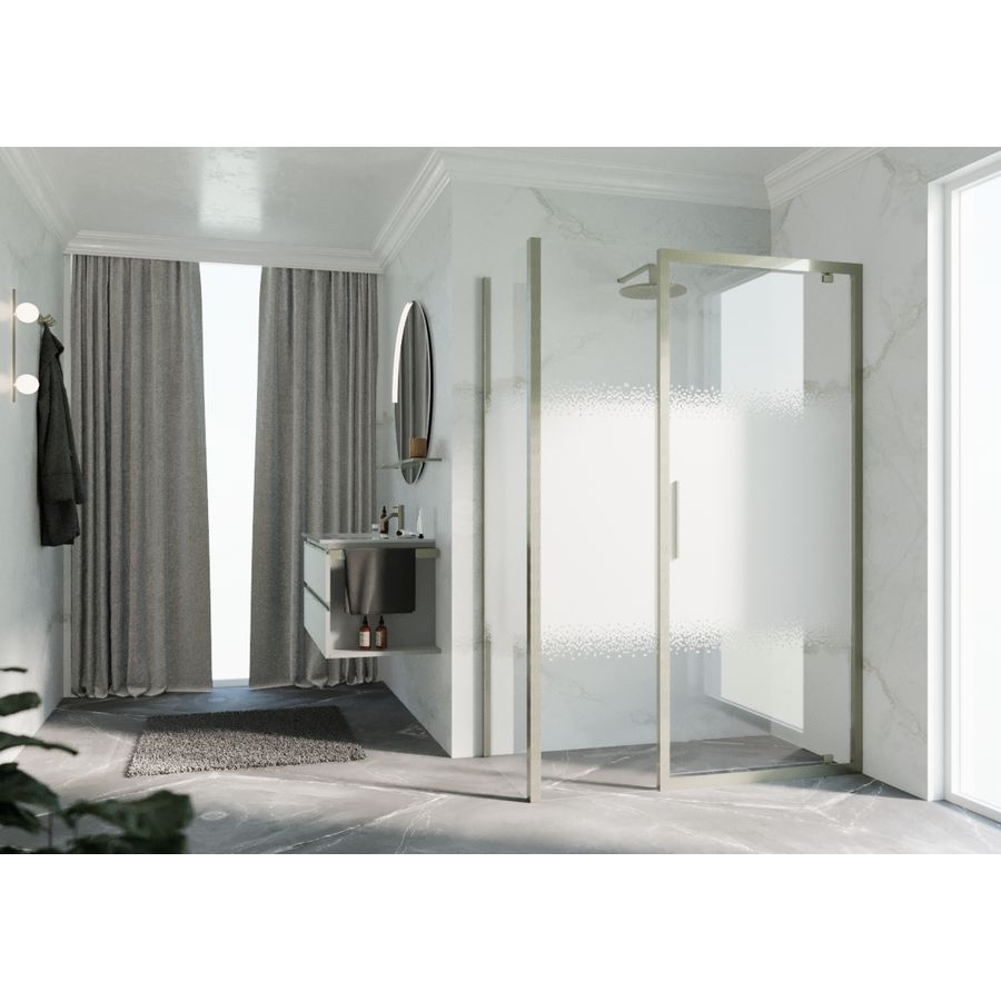 Kuadra 2 f 105 ver.105-107cm rose 1motief rvs-look