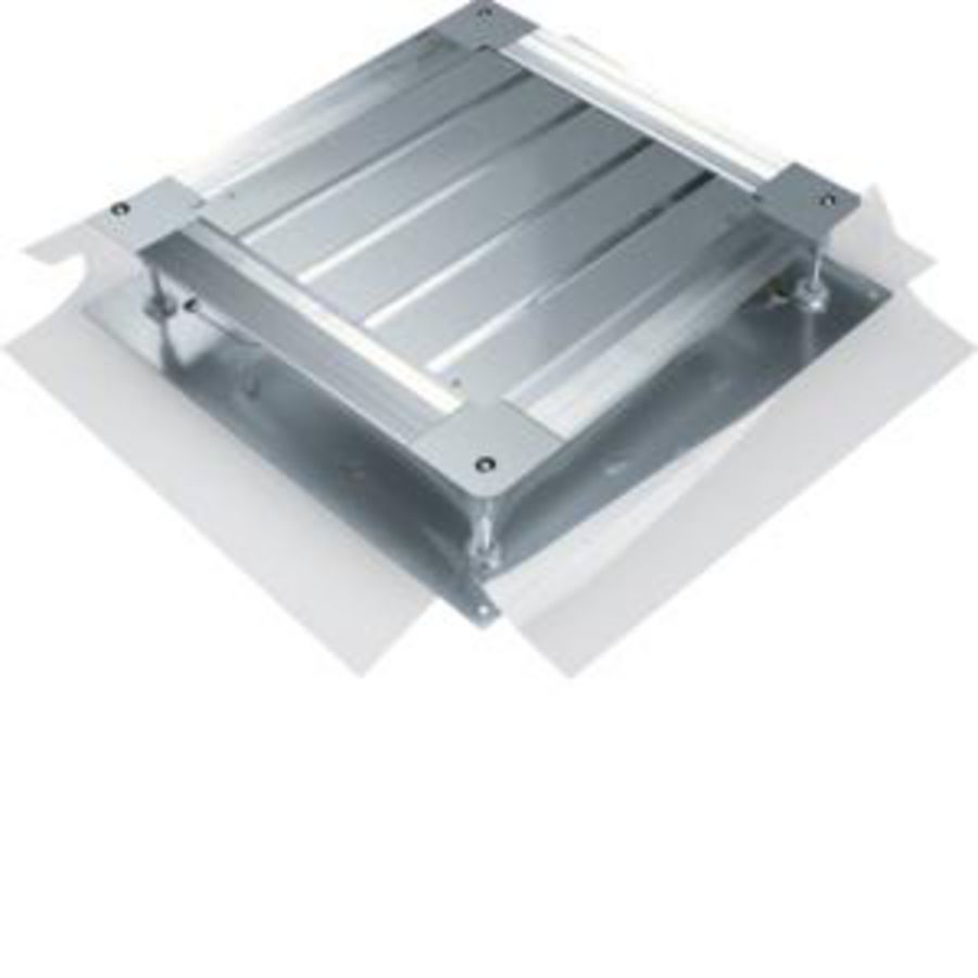 Universele vloerdoos bodempl. grootte 3 498x498x(215-265)mm