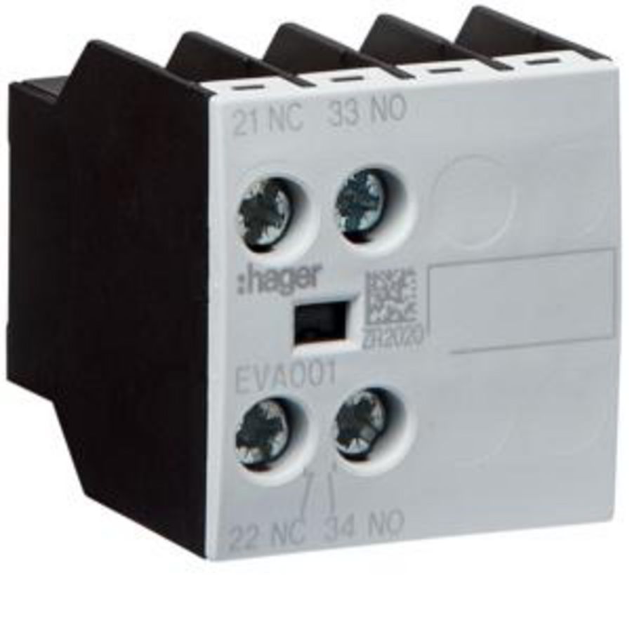 Hulpcontactblok 1NO+1NC EV007-10-EV038-10 EVN022-045 EVL014
