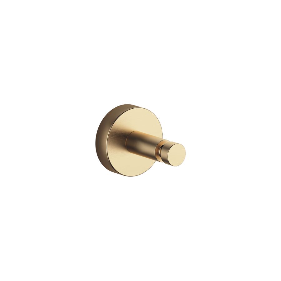 Haak Messing gebors. (23kt Goud)