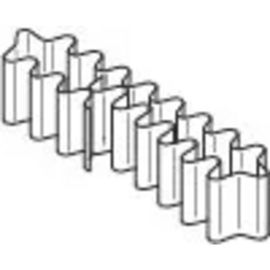 Beluchter M20x1 ruw vernikkeld