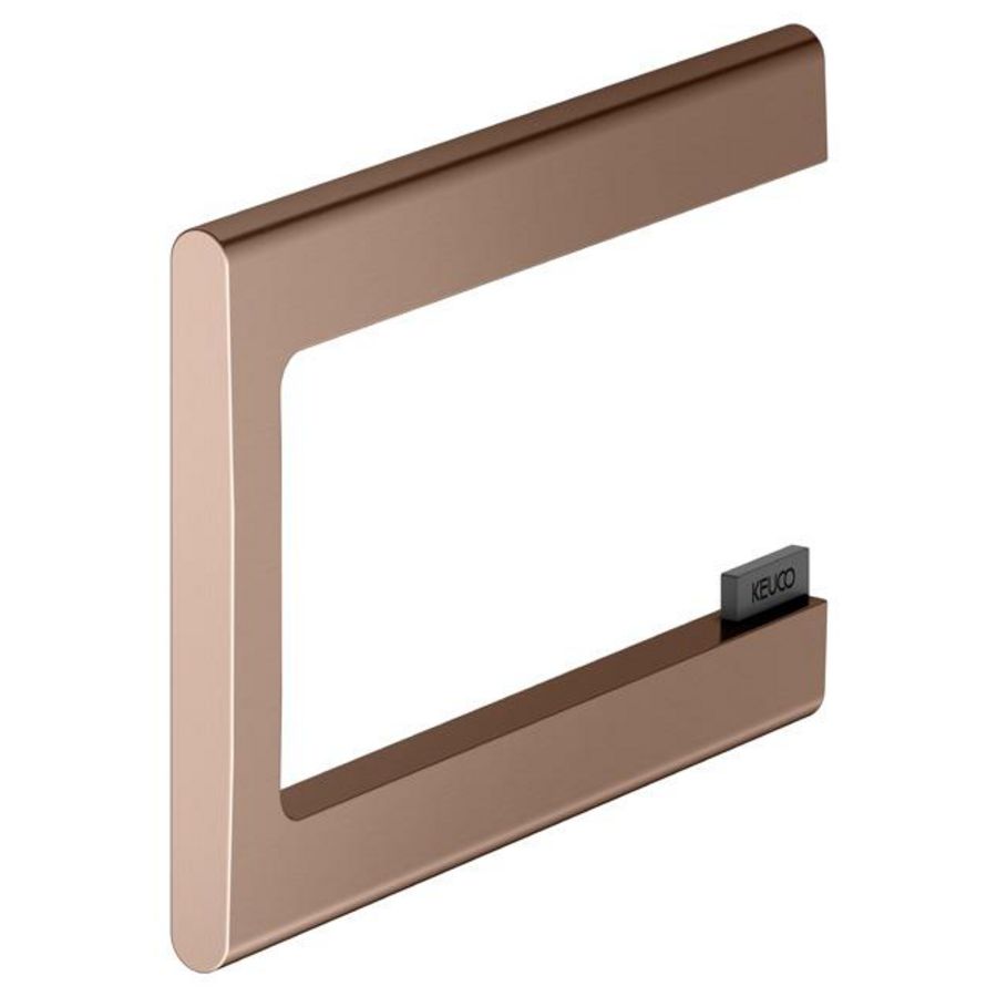 Toiletpapierrolhouder open vorm rood goud geborsteld 11562290000