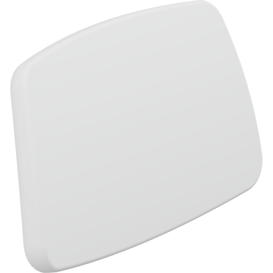 Rugsteun vast voor h/ltoilet 385mm PLUS wit