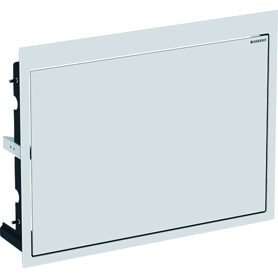 Afbouwset ONE wastafel zwevend design alpien wit