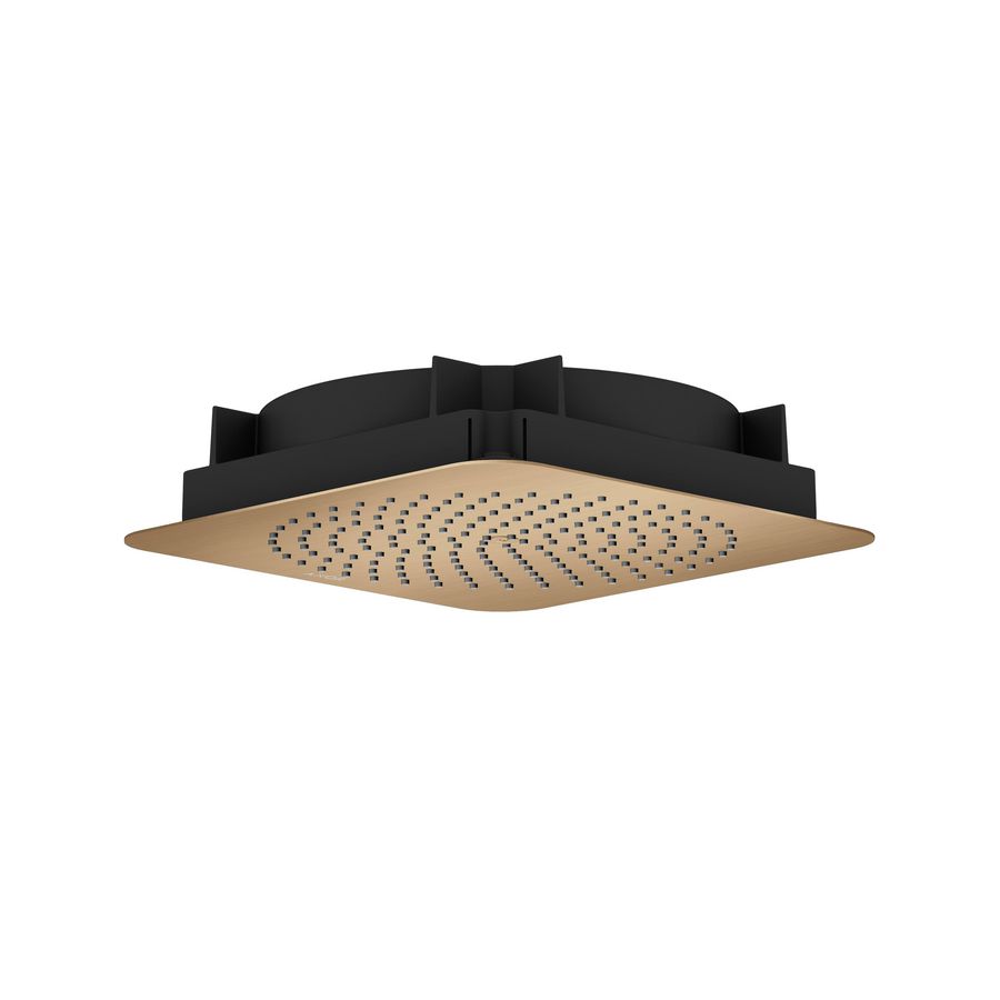 Hoofddouche 270/270 1 straalsoort EcoSmart+plafond inb brushed bronze AXOR Citterio-C