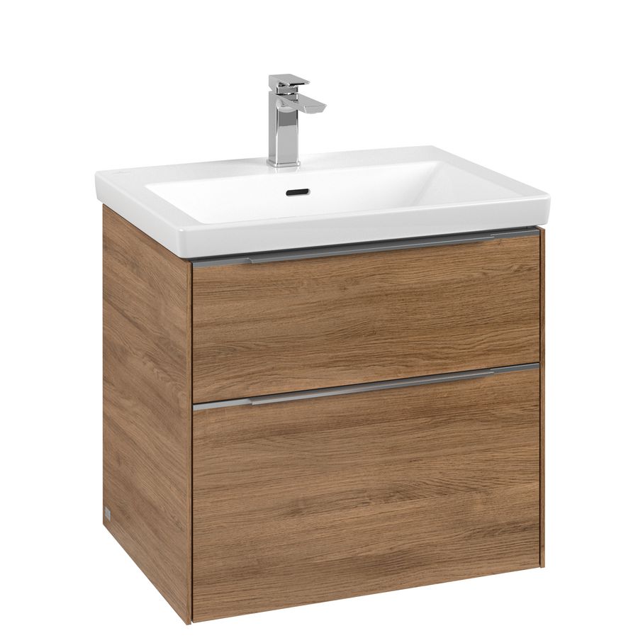 Wastafelonderkast Subway 3.0 622x576x478mm Oak Kansas C576L0RH