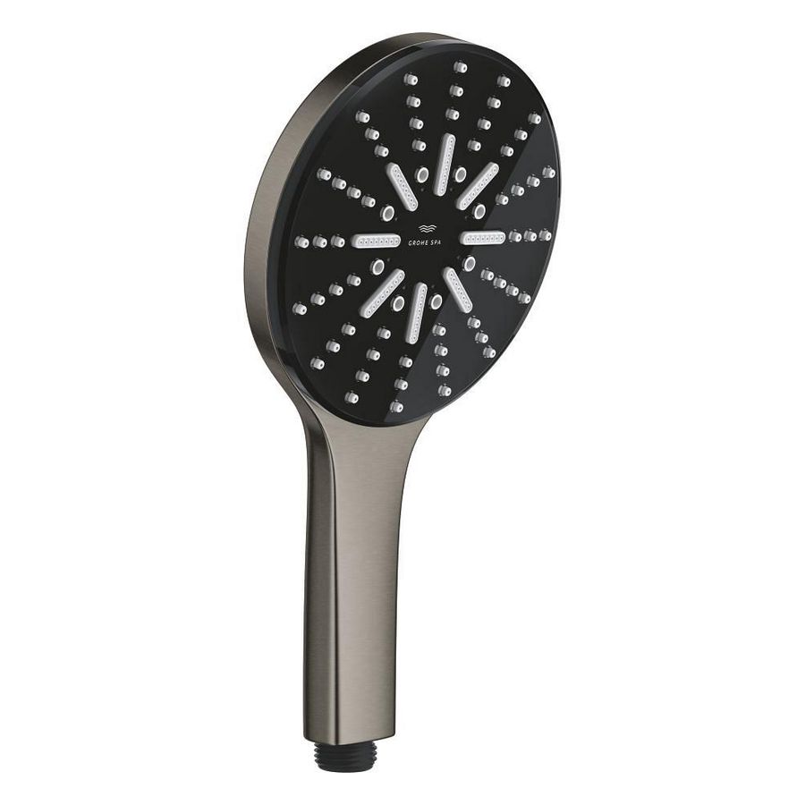 Handdouche, 2 Str.Hard Graphite Geb.(Spa)