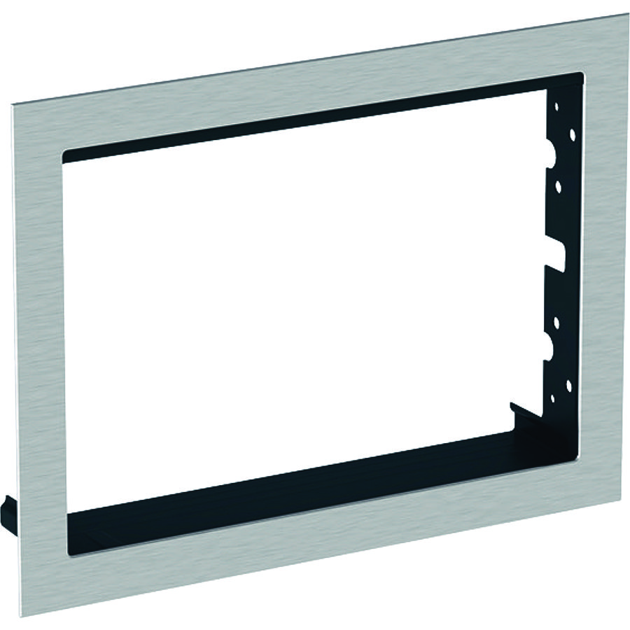 Afbouwset tbv ONE wastafel zwevende design or rvs