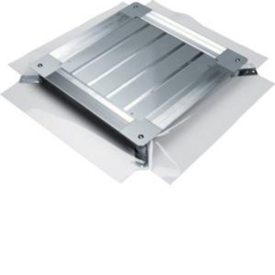 Universele vloerdoos z. bodempl. grootte 3 498x498x(50-80)mm